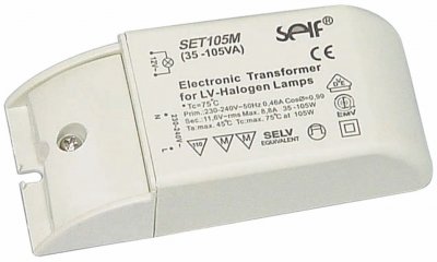 Elektronisk Transformator, 12VAC 20-60VA