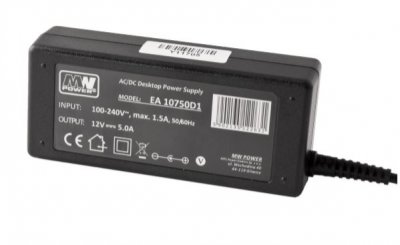 AC adapter 12V 5A 5.5x2.1mm