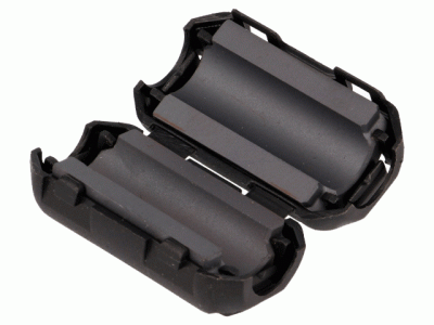 Delbar ferritblock Ø ...9 mm 80 Ohm