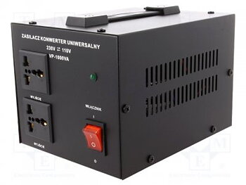 Transformator  VP-500VA VOLT POLSKA,  220 till 110V 500W