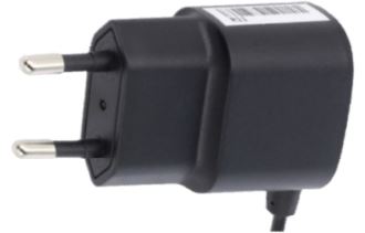 AC adapter 6V 1A 5,5 x 2,1 mm, svart