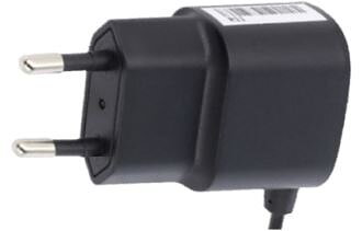 AC adapter 6V 1A 5,5 x 2,1 mm, svart