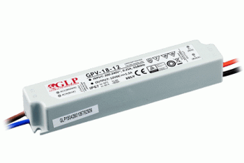 LED-drivdon 12V 1.5A, GPV-18-12, CV