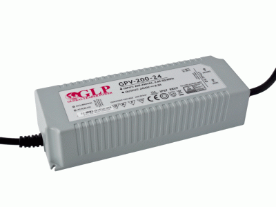 LED-drivdon 12V 16A, GPV-200-12, CV