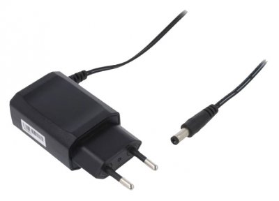 AC adapter 12V 0,5A 5,5 x 2,1 mm, CELLEVIA
