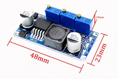DC-DC BUCK 3A adjustable buck module, 1.25 till 30V