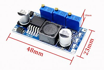 DC-DC BUCK 3A adjustable buck module, 1.25 till 30V