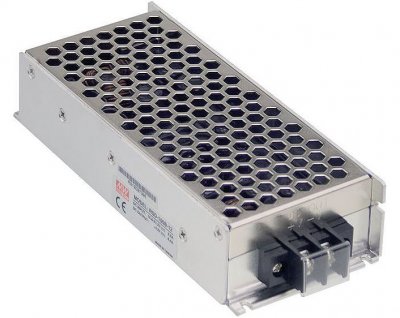 MEAN WELL, Isolerad DC/DC-omvandlare, chassimontering på räls, 33.6...62.4V till 12V, 100W