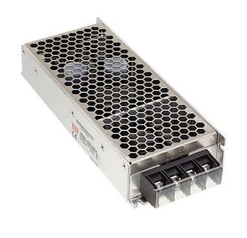 MEAN WELL, Isolerad DC/DC-omvandlare, chassimontering på räls, 16.8...31.2V till 12V, 150W
