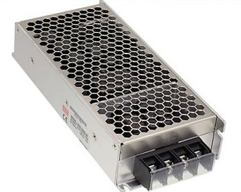 MEAN WELL, Isolerad DC/DC-omvandlare, chassimontering på räls, 16.8...31.2V till 24V, 200W