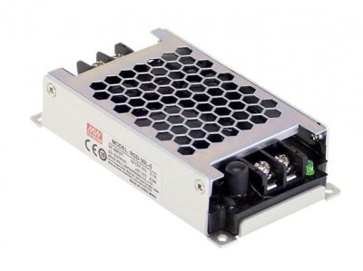 MEAN WELL, Isolerad DC/DC-omvandlare, chassimontering på räls, 40...160V till 3.3V, 30W