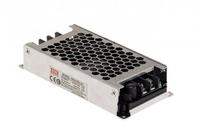 MEAN WELL, Isolerad DC/DC-omvandlare, chassimontering på räls, 9...36V till 12V, 60W