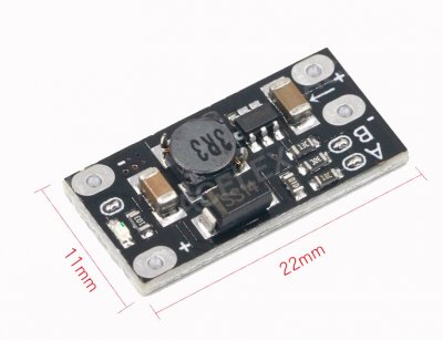 Boost Step Up Converter 3...12V to 5/8/9V