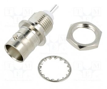 BNC chassi kontakt hona, crimp