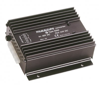 DC/DC-omvandlare 70 VDC...110 VDC  till 24VDC 72 W, Mascot
