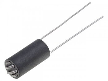 Inductor: ferrite; Number of coil turns: 3; Imp.@ 25MHz: 1KΩ
