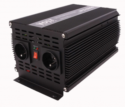 Växelriktare 12 volt till 230V, modifierad 2500 W