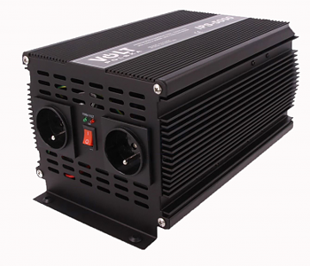 Växelriktare 12 volt till 230V, modifierad 2500 W