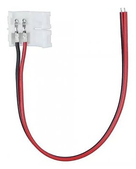 Skarv koppling 1X 8mm 2-pin, 15cm
