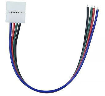 Skarv koppling 1X 10mm 4-pin, 15cm