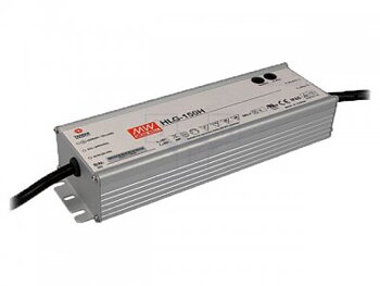 Nätaggregat 12V Mean Well HLG-150H-12A 12,5A IP65