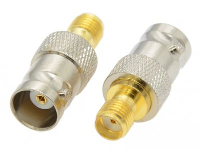 SMA hona till BNC hona, adapter 50Ω
