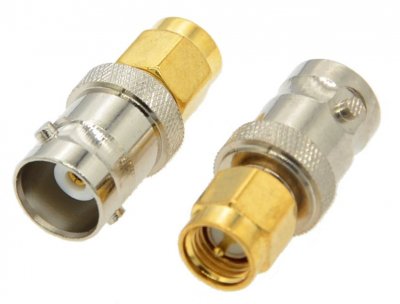 SMA hane till BNC hona, adapter 50Ω