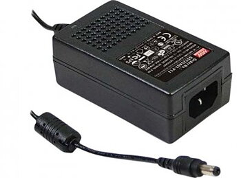 AC adapter Mean Well GS60A15-P1J 15V 1,66A, 5,5x2,1 mm