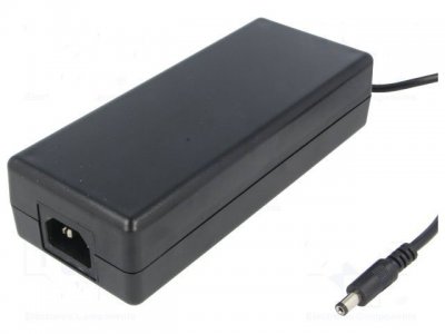 AC adapter 12V 7,5A 5.5x2.1mm, C14