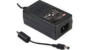 AC adapter 28V Mean Well 0.89A 5.5x2.1mm  C13