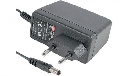 AC adapter SGA25E09-P1J Mean Well 9V 2,77A 5,5x2,1mm