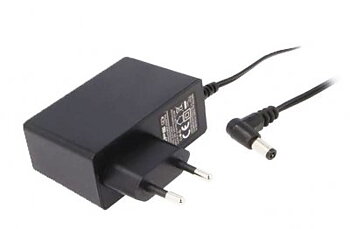AC adapter ESPE 12V 2.0A 5,5x2,1 mm, L-kontakt