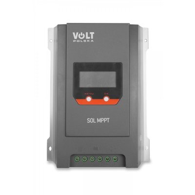 Laddningsregulator 12/24V  VOLT POLSKA för solpanel max 30A