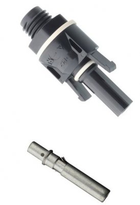 Kontakt för solceller, Kontakt, 2.8mm, 30A, 1.5kV