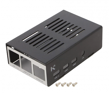 Enclosure aluminium,steel Raspberry Pi 4 B; RPI-4B-4G,RPI-4B-8G