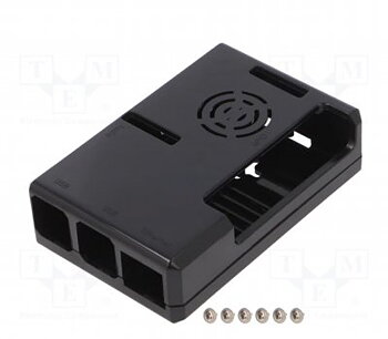 Enclosure: for computer; Raspberry Pi 4 B; RPI-4B-4G,RPI-4B-8G