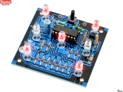 LED-kub byggsats, KEMO
