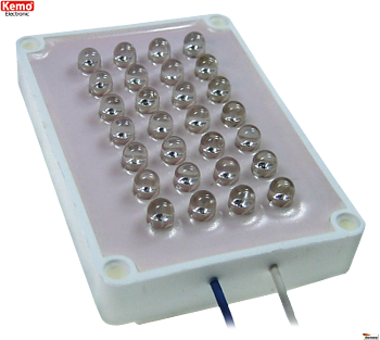 Infrared spotlight for CCD cameras, KEMO