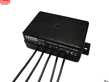 Skymningsrelä Kemo  12 V/DC