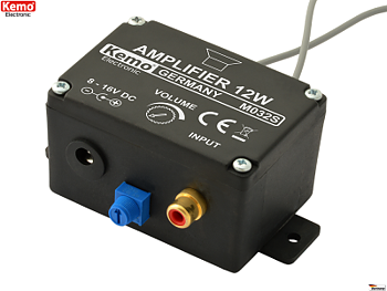 KEMO Universal Amplifier 12 W "Plug & Play"
