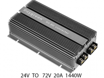 DC/DC Step up omvandlare Daygreen 24V (18..35V) till 72VDC 20A