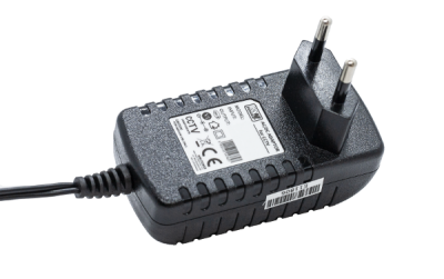 AC adapter 9V 1A, 3,5mm phono mono