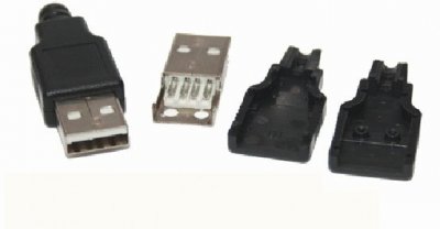 USB A kontakt hane