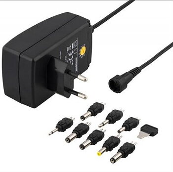 Nätadapter 230V till 3....12V 2,25A