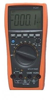 Auto range multimeter AC DC R C F Temp 3 34 Digit
