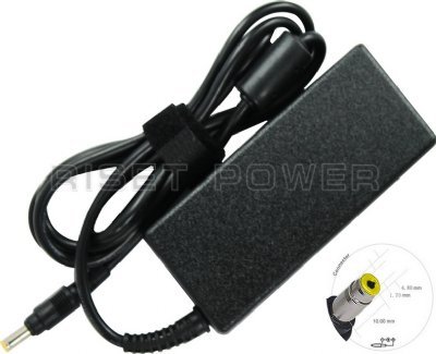 AC adapter 18,5V MBA50060 för HP 3.5A 4.8x1.7mm
