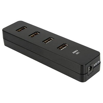 Laddarkit för bil och 230V, 4xUSB
