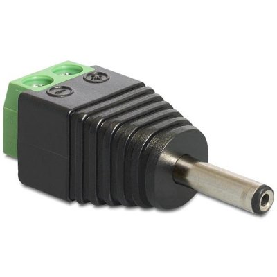DC adapter 3,5x1,3 hane till 2-pin skruvplint