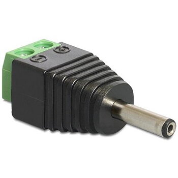DC adapter 3,5x1,3 hane till 2-pin skruvplint