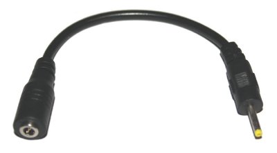 DC adapter 3.5x1.35 hona till 2.5x0.7 hane